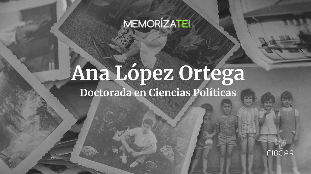 Anna López Ortega - Doctora en Ciencias Políticas y participante en 