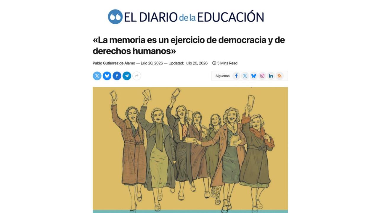 Reportaje sobre Memorízate en el Diario de la Educación, por Pablo Gutiérrez de Álamo